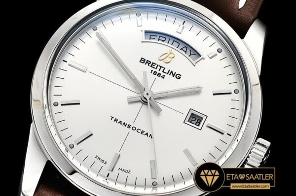 BSW0374A – Transocean Day Date SSLE White V7F Asia 2824 modelleri
