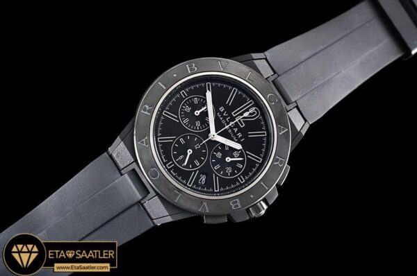 BVG0063B – Diagono Magnesium Chrono PVDMGRU Black VK Qtz modelleri