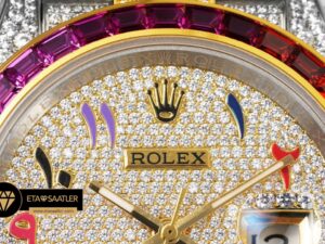 Rolex Datejust Elmas Bezel Pırlanta Kadran 41mm 3235 Super Clone ETA