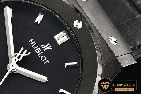 HUB0392B – Classic Fusion Bang 42mm DLCLERU Black JJF A2892 modelleri