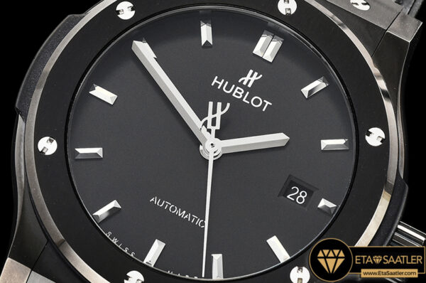 HUB0392B – Classic Fusion Bang 42mm DLCLERU Black JJF A2892 modelleri