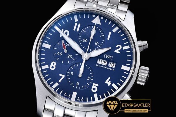 IWC0354 – 3777 Pilot Chrono SSSS Blue Le Petit V2 ZF A7750 modelleri