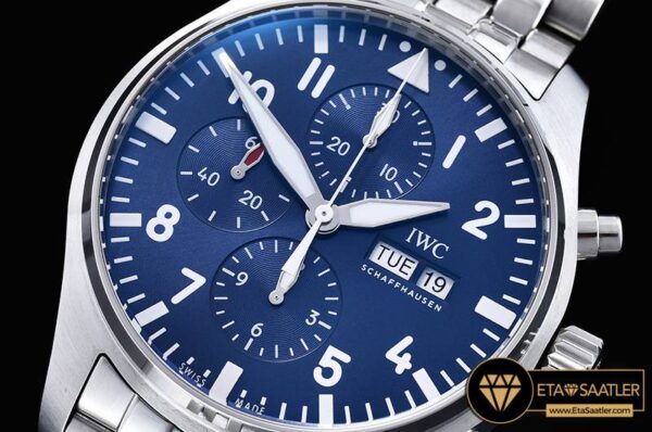 IWC0354 – 3777 Pilot Chrono SSSS Blue Le Petit V2 ZF A7750 modelleri