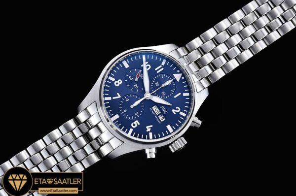 IWC0354 – 3777 Pilot Chrono SSSS Blue Le Petit V2 ZF A7750 modelleri