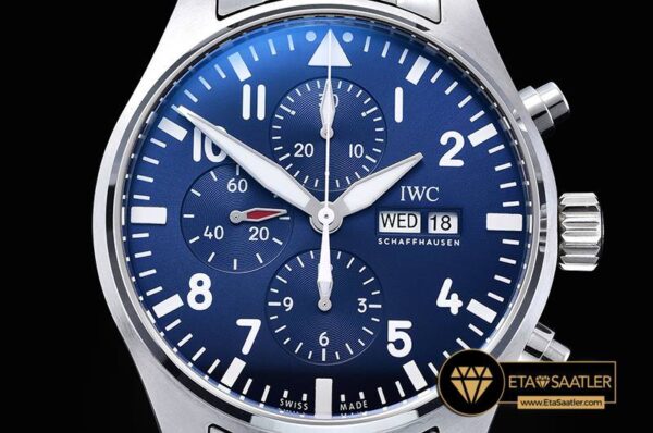 IWC0354 – 3777 Pilot Chrono SSSS Blue Le Petit V2 ZF A7750 modelleri