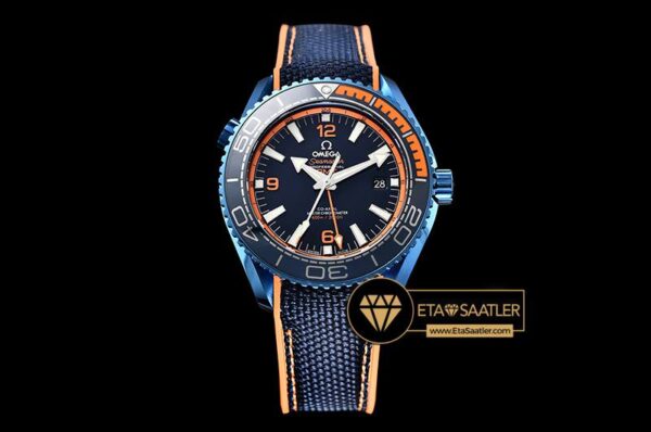 OMG0532 – Planet Ocean 45mm GMT Blue DLCNY Black JHF A23J Mod modelleri