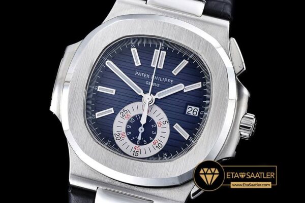 PP0201B – 5980 Nautilis Chrono SSLE Blue BP A-7750 modelleri