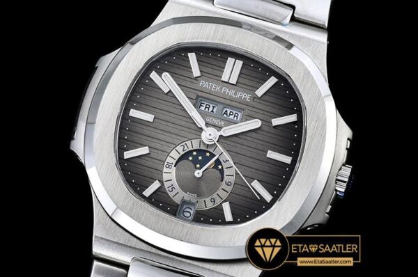PP0242A – Nautilus GMT MoonPhase SSSS Grey Asia 23J Calendar modelleri