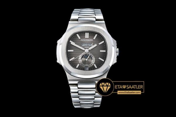 PP0242A – Nautilus GMT MoonPhase SSSS Grey Asia 23J Calendar modelleri