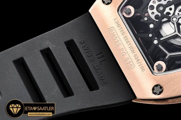 RM0165C – RM035-02 Americas RGRU Blk Skele Blk KVF MY8215 Mod modelleri