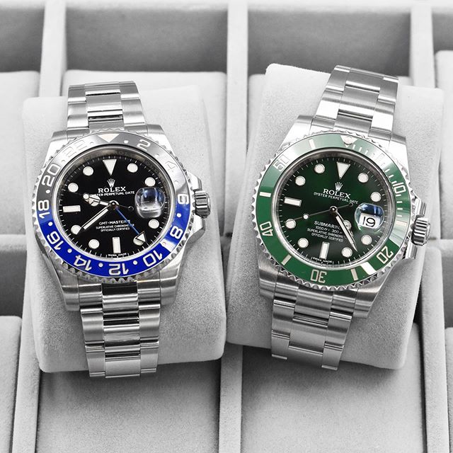 GMT-Master II ‘Batman’ & Submariner ‘Hulk’. karşılaştırması