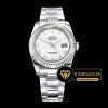 Rolex Datejust 126234 Oyster Roma Rakamlı Beyaz Kadran 1:1 Super Clone ETA