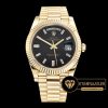 Rolex Day Date 228238 Taşlı Siyah Kadran 1:1 Clone ETA