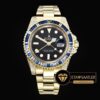 Rolex GMT-Master II 116759SARU Altın Kasa Mavi Beyaz Yakut Bezel 1:1 Super Clone ETA
