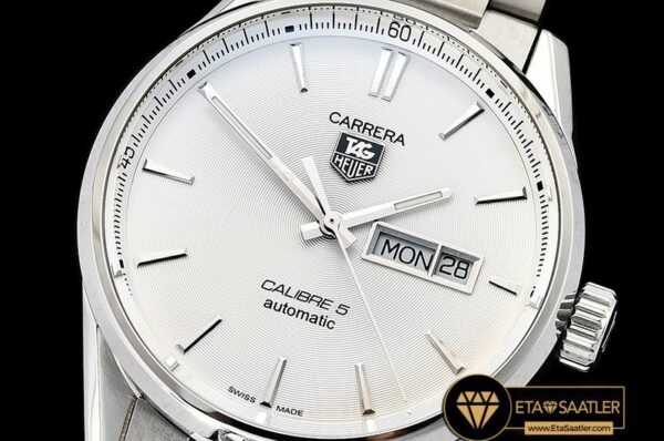 TAG0323A – Carrera Calibre 5 Automatic SSSS White ANF Asia 2824 modelleri