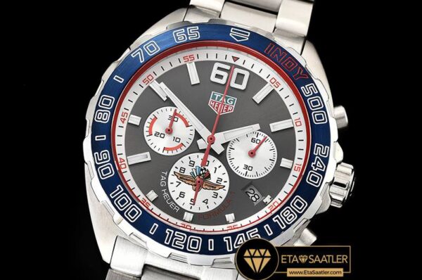 TAG0324A – Tag F1 INDY 500 Racing SSSS Grey VK Quartz modelleri