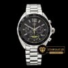Tag Heuer F1 Aston Martin Racing Siyah Kadran Sarı Gösterge ETA